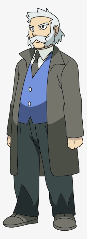 Pokemon Diamond And Pearl Brock - Pokemon Professor Rowan