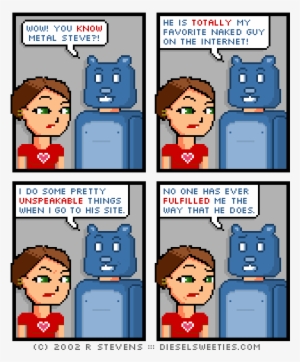 Read The Next Webcomic - Diesel Sweeties: I'm A Rocker, I Rock Out.