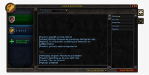 The New Communities Feature Was Somewhat Behind The - World Of Warcraft
