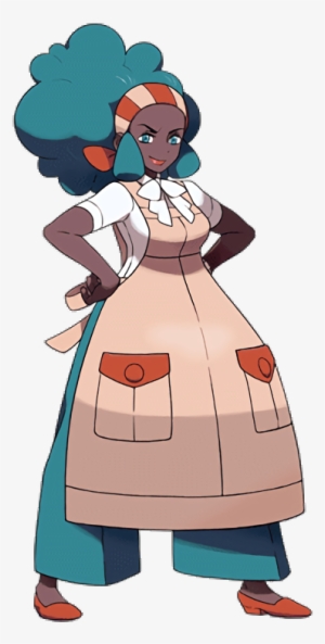 There's Not Much Reason For Her To Even Have An Apron - Lenora Black And White