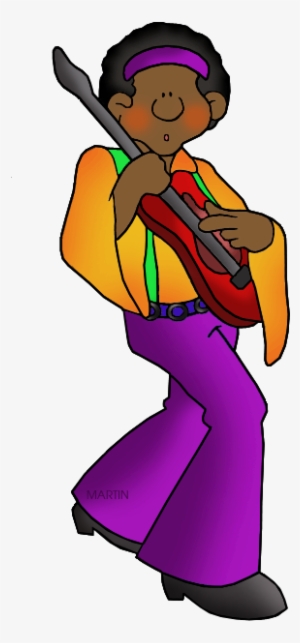 Jimi Hendrix - Clip Art