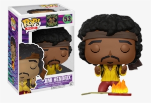 Jimi Hendrix Monterey Us Exclusive Pop Vinyl Figure - Fye Jimi Hendrix Pop