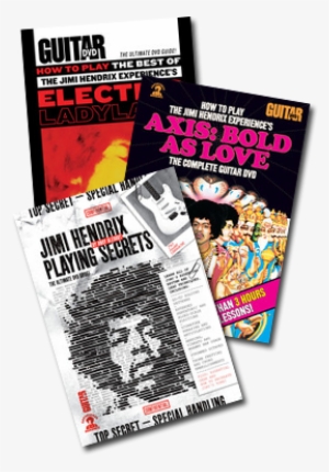 Jimi Hendrix Dvd Triple Pack - Guitar World -- Jimi Hendrix Playing Secrets