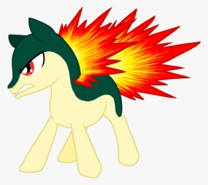 Nukeleer, Crossover, Pokémon, Ponified, Safe, Typhlosion - Cartoon