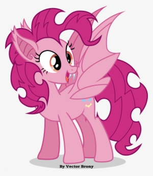 Drawn Bat Pinkie Pie - My Little Pony Pinkie Bat