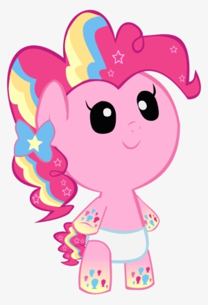 Cute Rainbow Power Pinkie Pie Foal - My Little Pony Baby