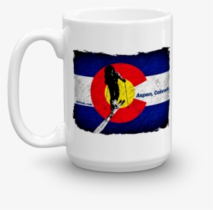 Colorado Flag Uphill Touring Mug - Mug
