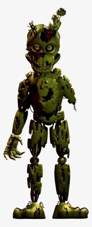 Svg Transparent Springtrap Transparent Five Nights - Fnaf Scrap Trap Full Body