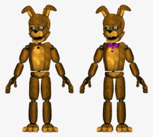 Unwithered Salvage Springtrap - Fnaf 3 Springbonnie