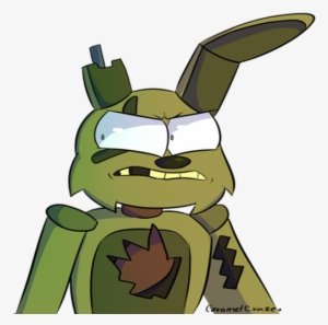 Any New Questions Or Dares (art By Ca - 5am At Freddy's Springtrap