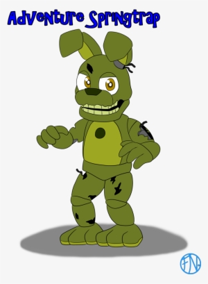 Adventure Springtrap By Fnafnations - Fnaf Fnafnations Plushtrap