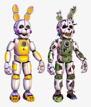 Editfuntime Springbonnie - Funtime Fredbear And Springbonnie