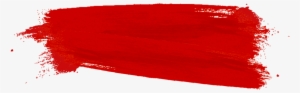 Brochazos De Pintura Png - Red