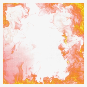 Ef Feu Jaune Yellow Rouge Red - Blue Fire Frame Png