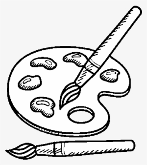 Dibujo De Clase De Pintura Para Colorear - Dibujo Y Pintura Para Colorear