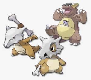 Cuboneandkangaskhan - Pokemon Marowak