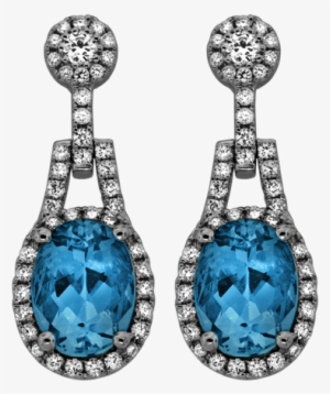 Aquamarine Earrings By Spark Creations - Earrings