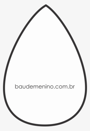 Moldes Nuvem, Gota, Estrela E Lua Para Quarto Céu - Molde Cojin Gota