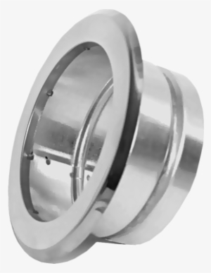 Duct Finishing Rosette - Titanium Ring