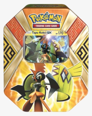 Sun & Moon Guardians Rising Tapu Koko-gx Collector's - Tapu Koko Gx Box