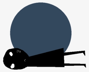 The Hooded Figure Flops Over