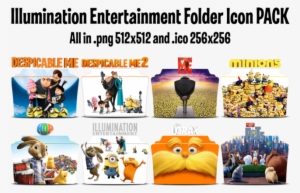 Illumination Entertainment Icon Folder Pack By Mohandor-d9xq97b - Cartoni Animati :: Hop :: Dvd