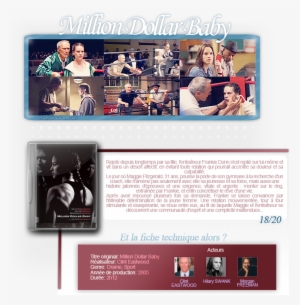 Million Dollar Baby De Clint Eastwood Avec Clint Eastwood, - Million Dollar Baby