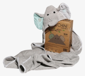 Elephant Zoocchini Hooded Bath Towel - Elephant