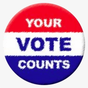 Morgan Freeman On Twitter - Your Vote Counts Pin