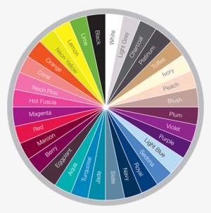 Fuchsia Color Wheel - Color Wheel Charcoal