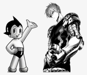 Clip Art Library Astro Boy Manga Vs Opm Whowouldwin - Fondos Genos
