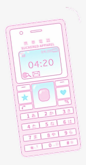 Pink Cute Celular Phone Png Tumblr - Phone Png