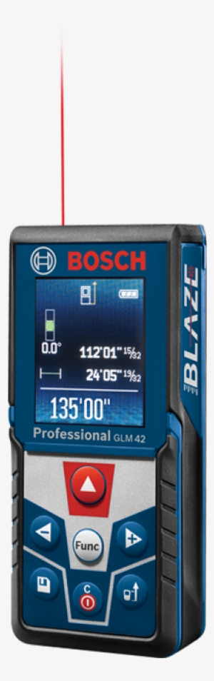 Blaze™ Glm42 135 Ft - Bosch - Blaze 135 Ft. Laser Measure With Color Display