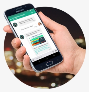 Tem Alguma Dúvida Entre Em Contato Agora Com Nossa - Celular Con Whatsapp Png