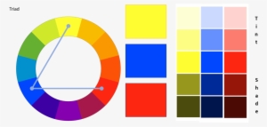 If Blue Is Your Base Color Then The Two Additional - Circle