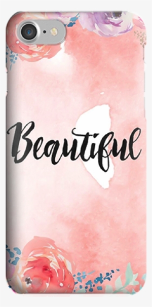 Funda Para Celular Beautiful Watercolor - Fondos De Pantalla Con Frases
