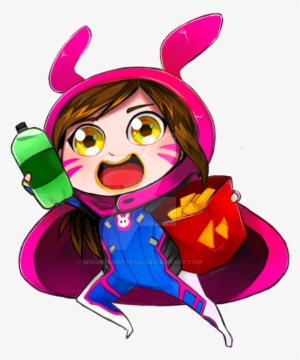 By Wingsxdontxfail On Deviantart - Gremlin D Va Png