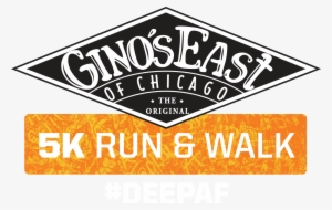 Geno's East Deepaf 5k - Gino's East Logo