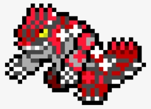 Groudon - Groudon Pixel Sprite