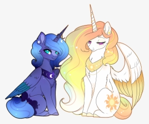 Princess Luna - Princess Celestia