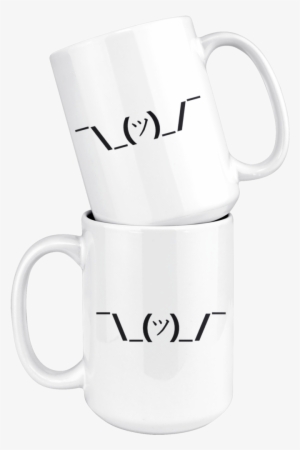Classic Shrug Emoji Mug - Cup