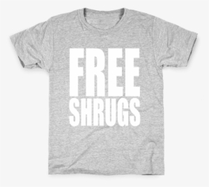 Free Shrugs Kids T-shirt - Funny Pokemon Go Shirts