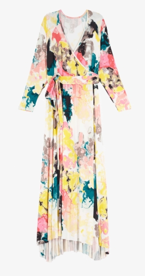 Svg Library Library Painted Cloud Wrap At Melissa Mccarthy - Dress