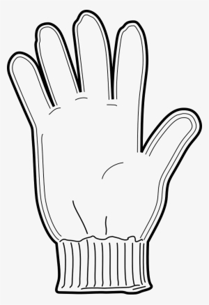 Image Freeuse Perspective Coloring Pages Of And Glov - Glove Clip Art