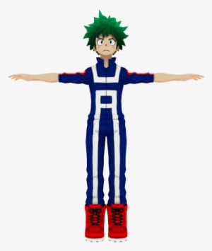 Download Zip Archive - Izuku Midoriya Gym Uniform