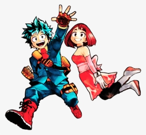 Izuku Midoriya Ochako Uraraka