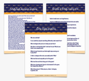 Family Game And Reading Night Free Printables - Game