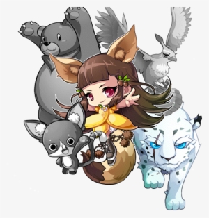 Beast Tamer Snow Leopard - Maplestory Beast Tamer