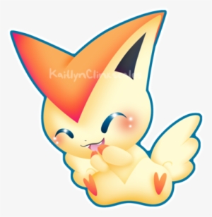 Victini By Kaitlynclinkscales - Pokemon Cute Victini