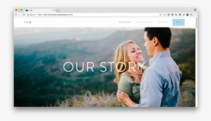 Alt Text - Personal Wedding Website